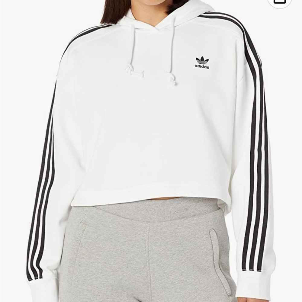Addias cropped hoodie